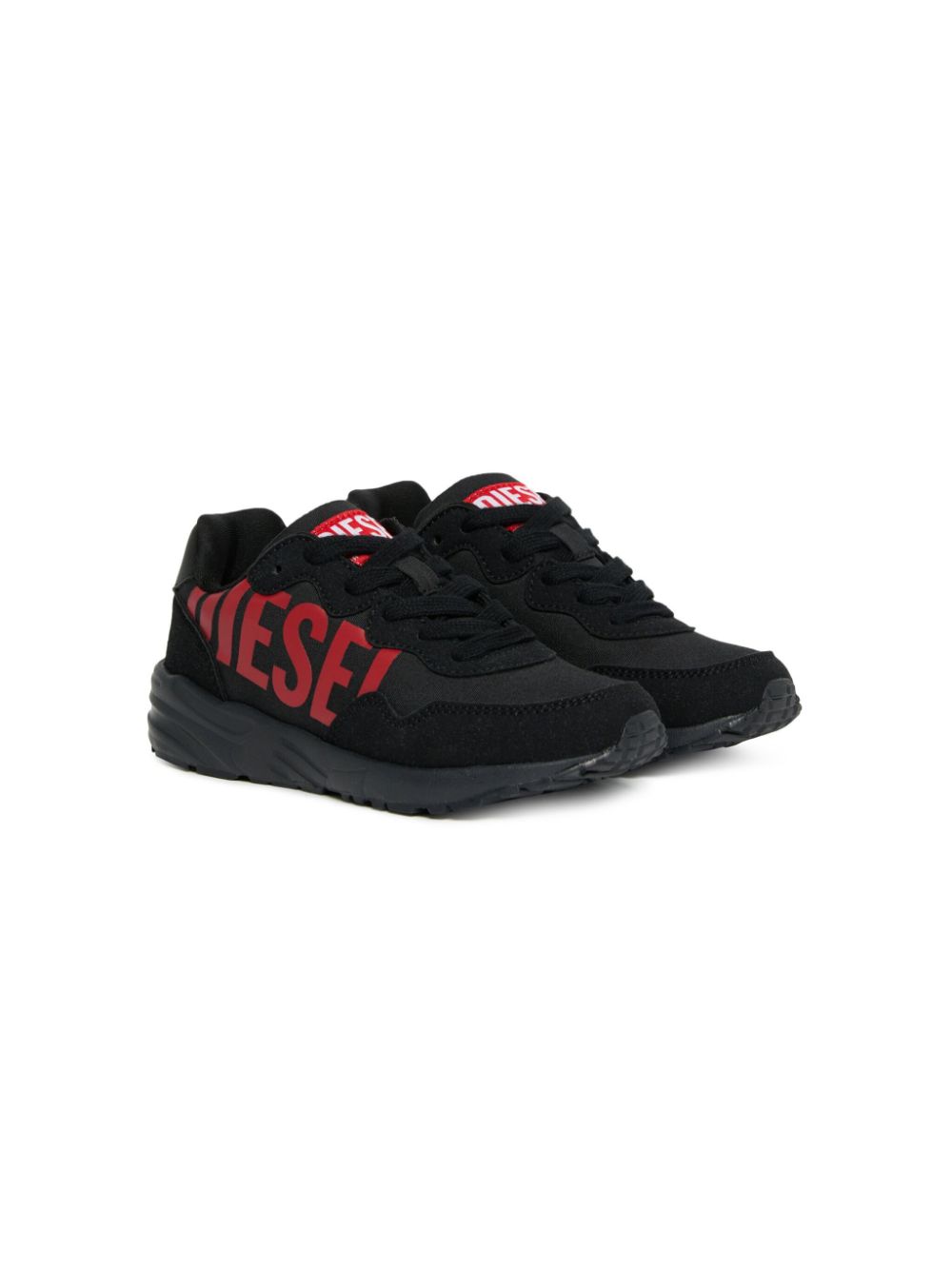 Diesel Kids S-Star logo-print sneakers - Black von Diesel Kids