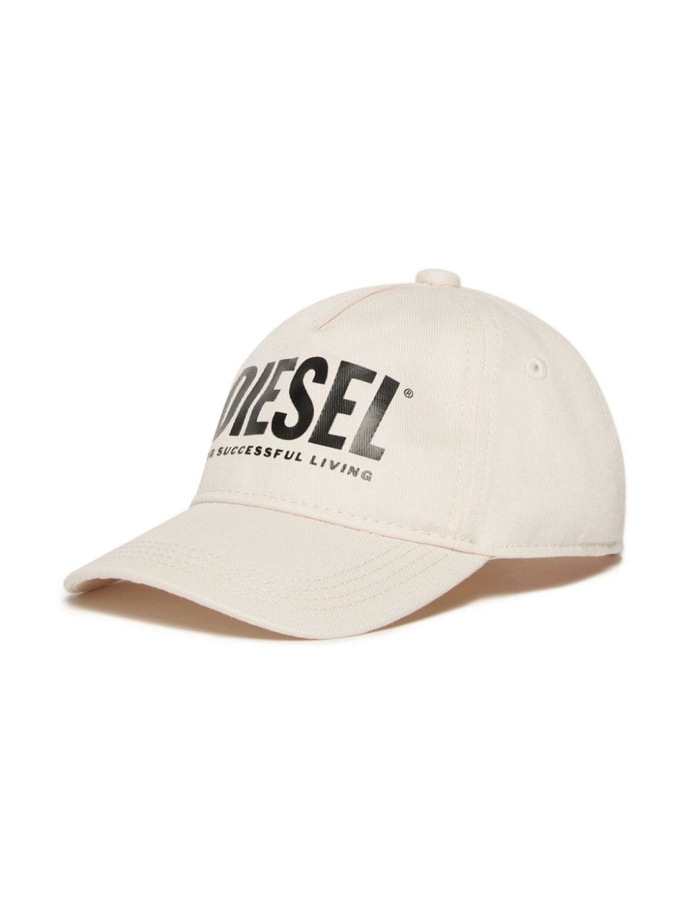 Diesel Kids logo-print baseball cap - Neutrals von Diesel Kids