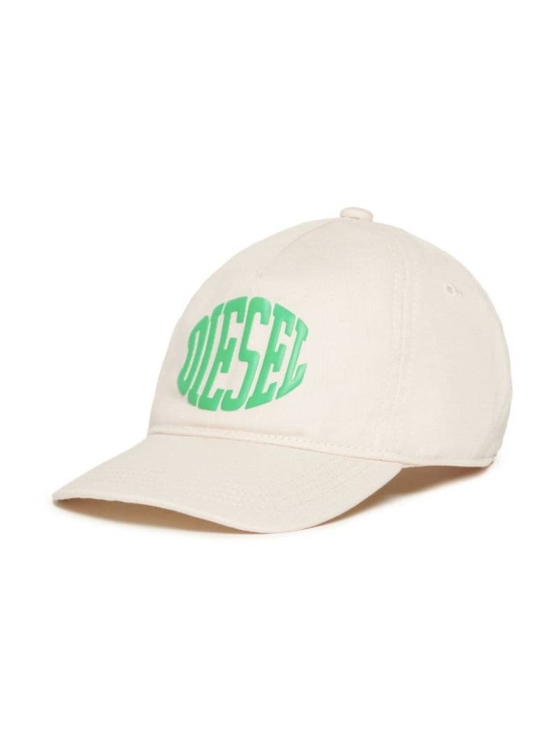 Diesel Kids logo-print baseball cap - Neutrals von Diesel Kids