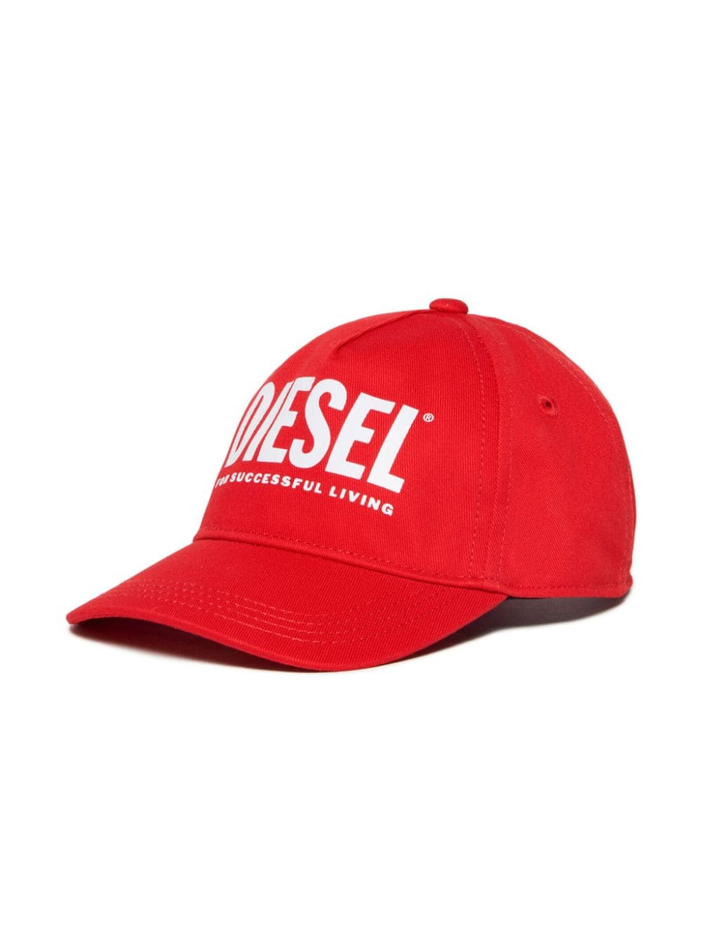 Diesel Kids logo-print baseball cap - Red von Diesel Kids