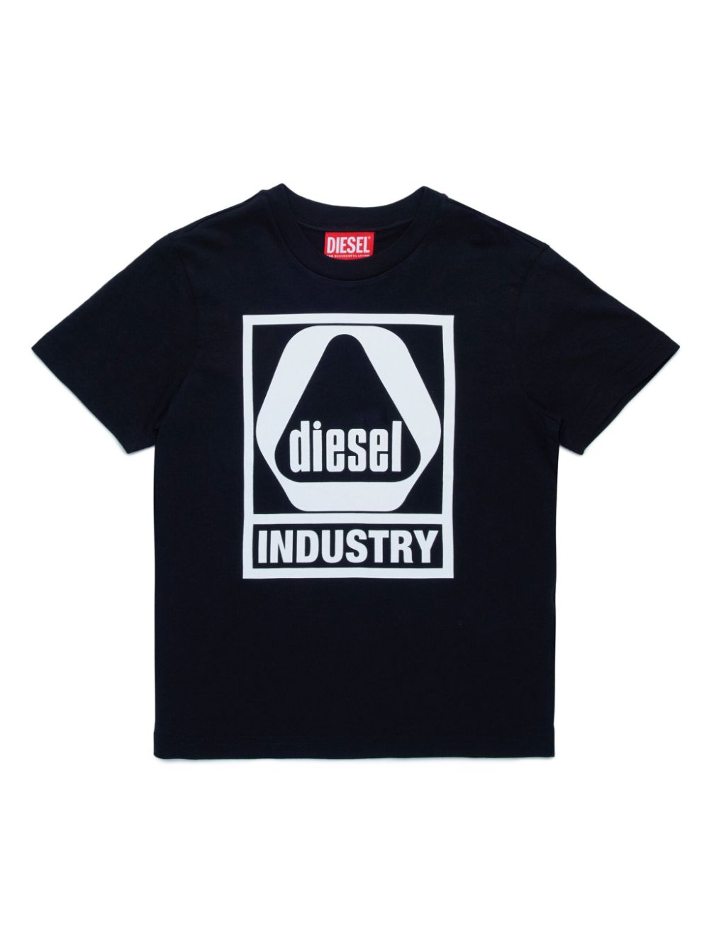 Diesel Kids logo-print cotton T-shirt - Black von Diesel Kids