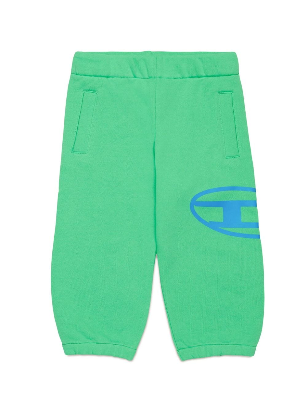 Diesel Kids logo-print cotton track pants - Green von Diesel Kids