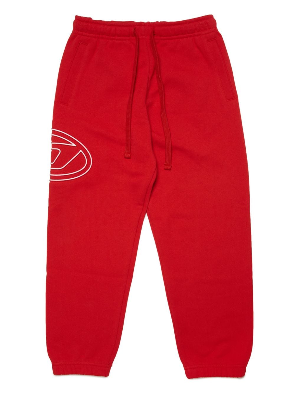 Diesel Kids logo-print cotton track pants - Red von Diesel Kids