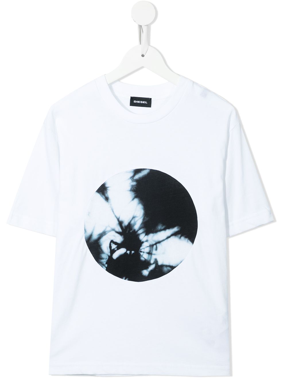 Diesel Kids tie-dye print T-shirt - White von Diesel Kids