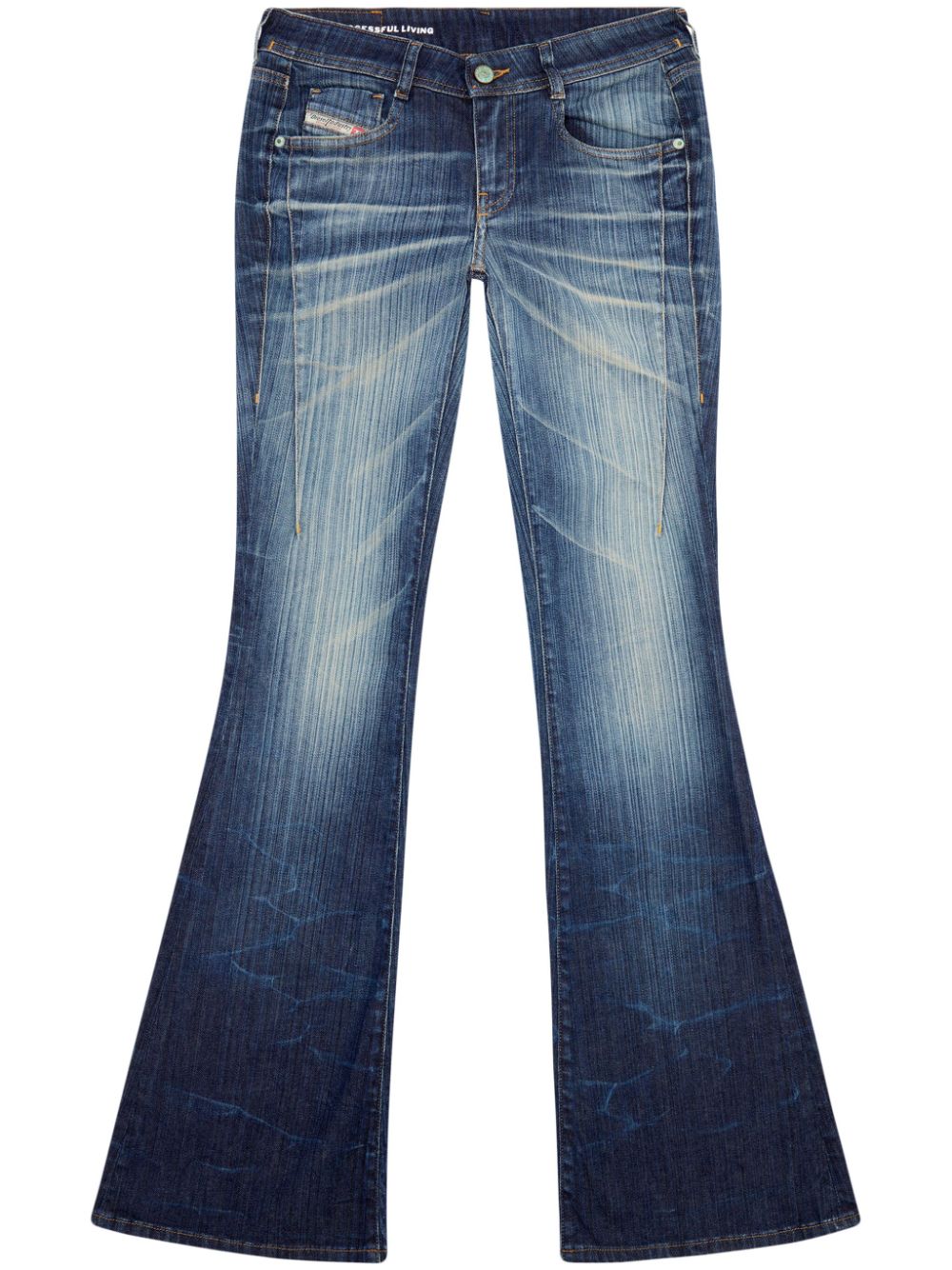 Diesel 1969 D-Ebbey 09i03 bootcut jeans - Blue von Diesel