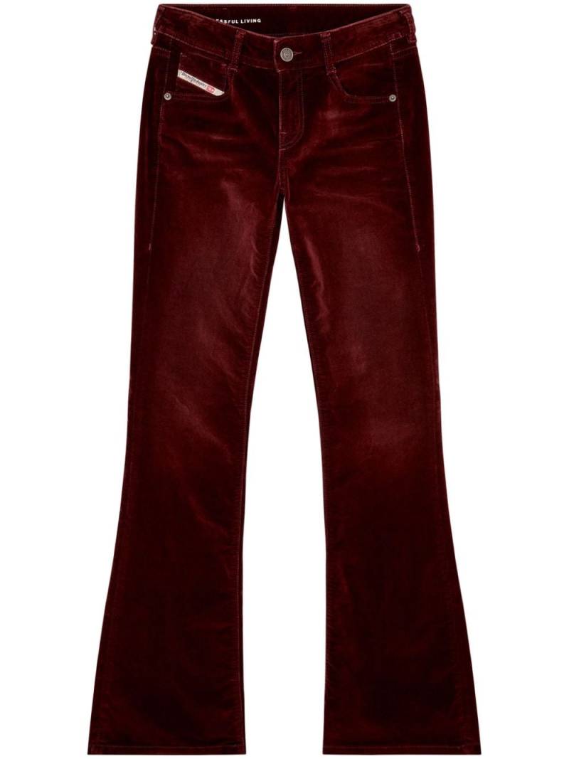 Diesel 1969 D-Ebbey 003HL bootcut jeans - Red von Diesel