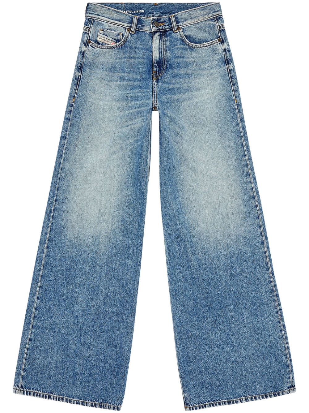 Diesel 1978 D-Akemi 09H95 bootcut jeans - Blue von Diesel