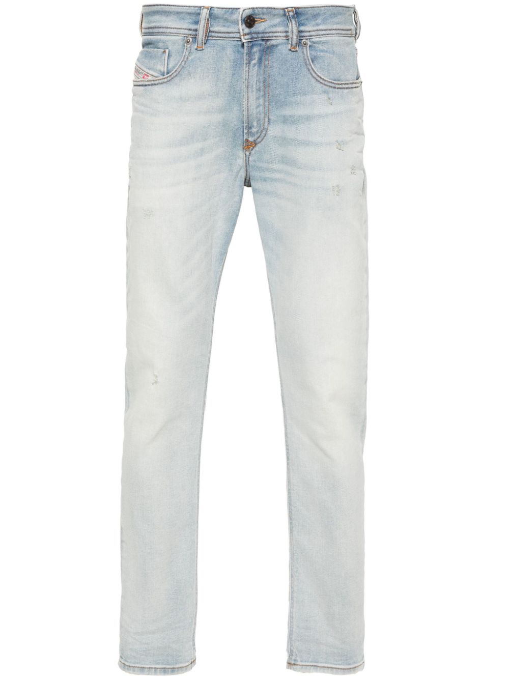 Diesel 1979 Sleenker 09h73 low-rise skinny jeans - Blue von Diesel