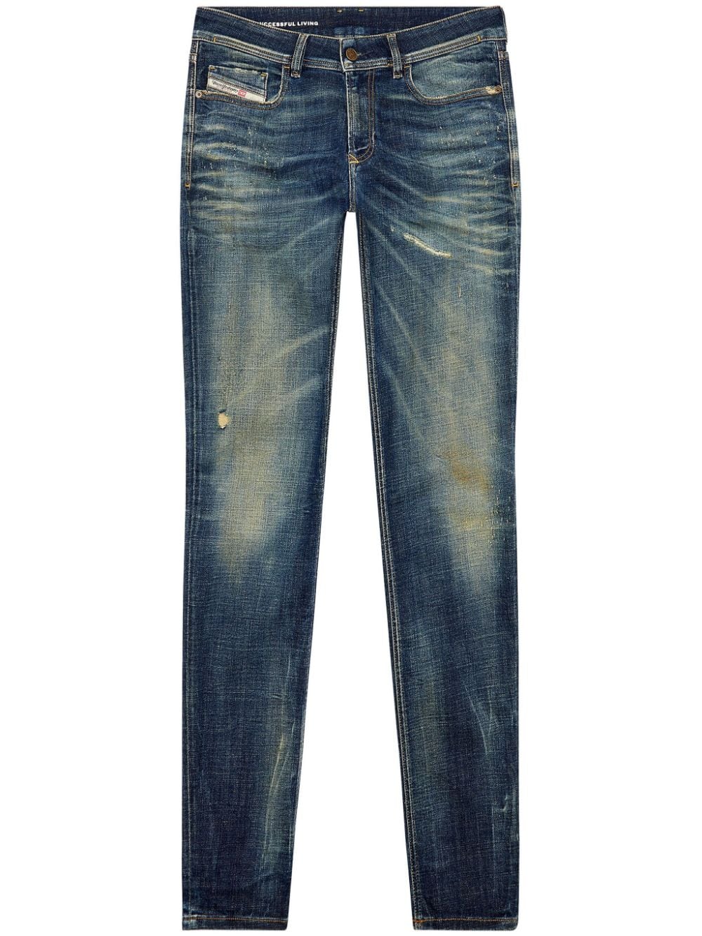 Diesel 1979 Sleenker 09H77 skinny jeans - Blue von Diesel