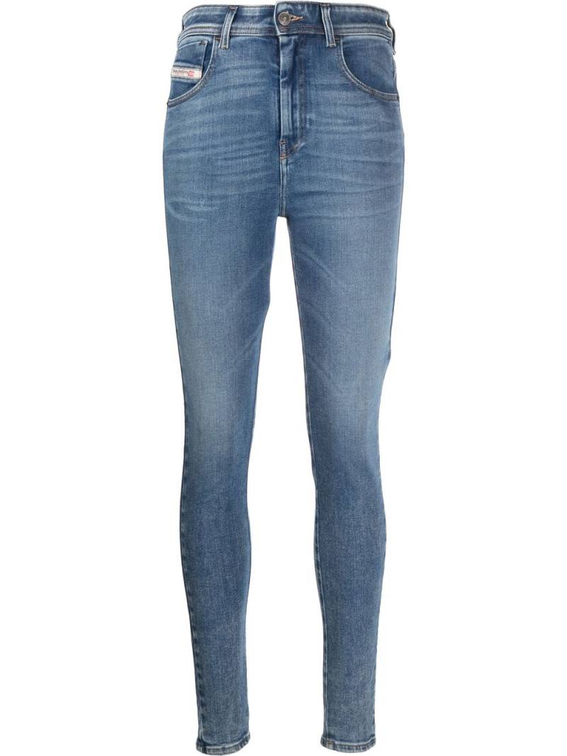 Diesel 1984 Slandy high-waisted skinny jeans - Blue von Diesel