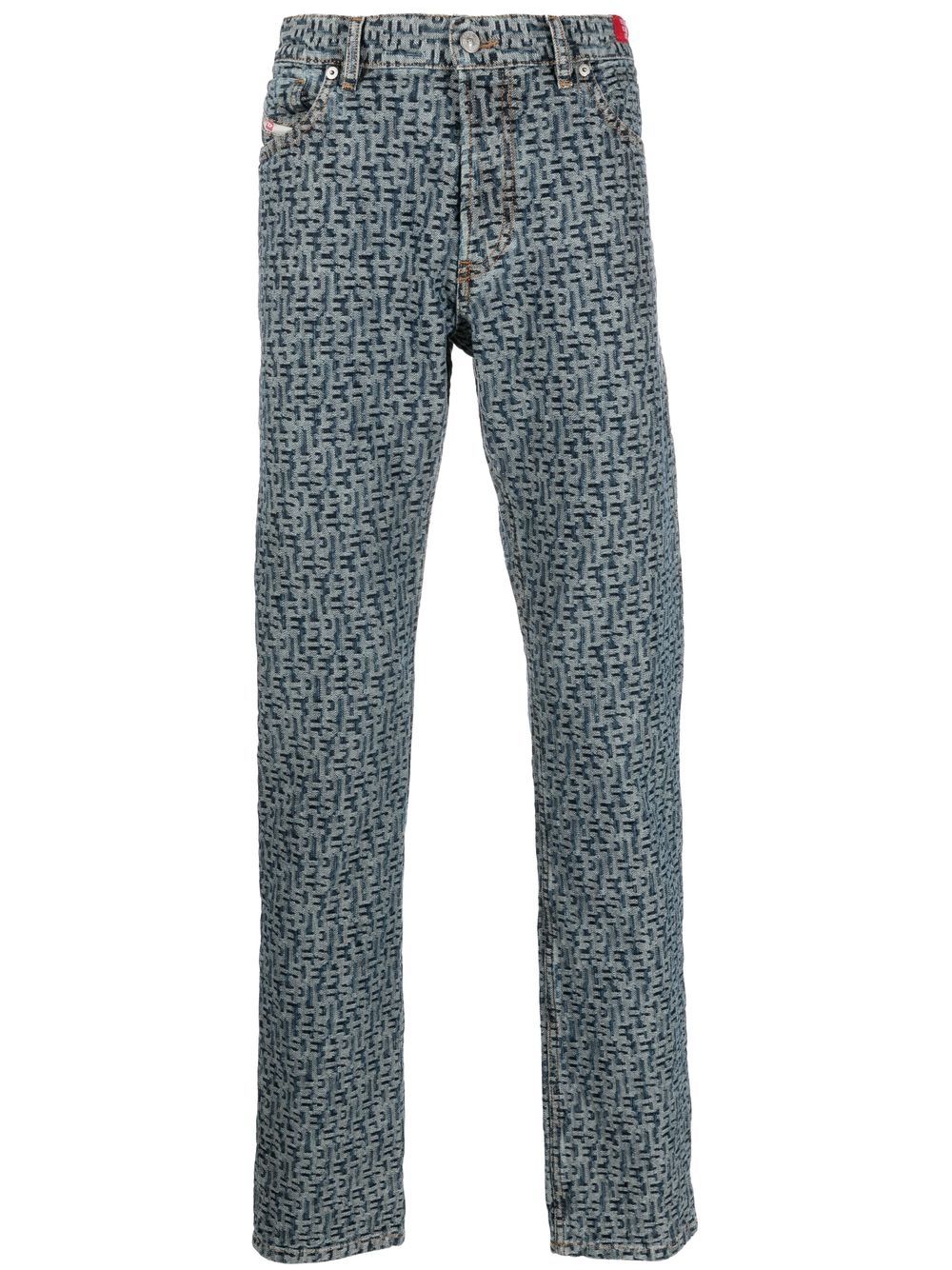 Diesel 1995 logo-print jeans - Blue von Diesel