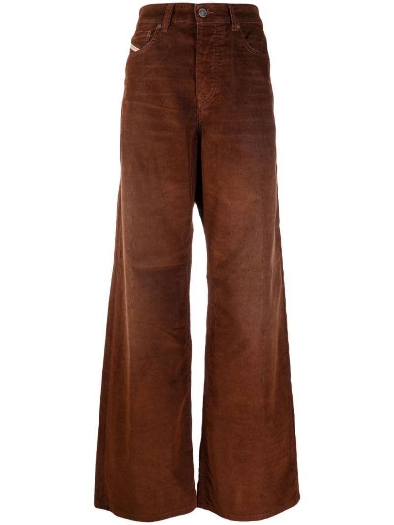 Diesel 1996 D-Sire corduroy flared-leg trousers - Brown von Diesel