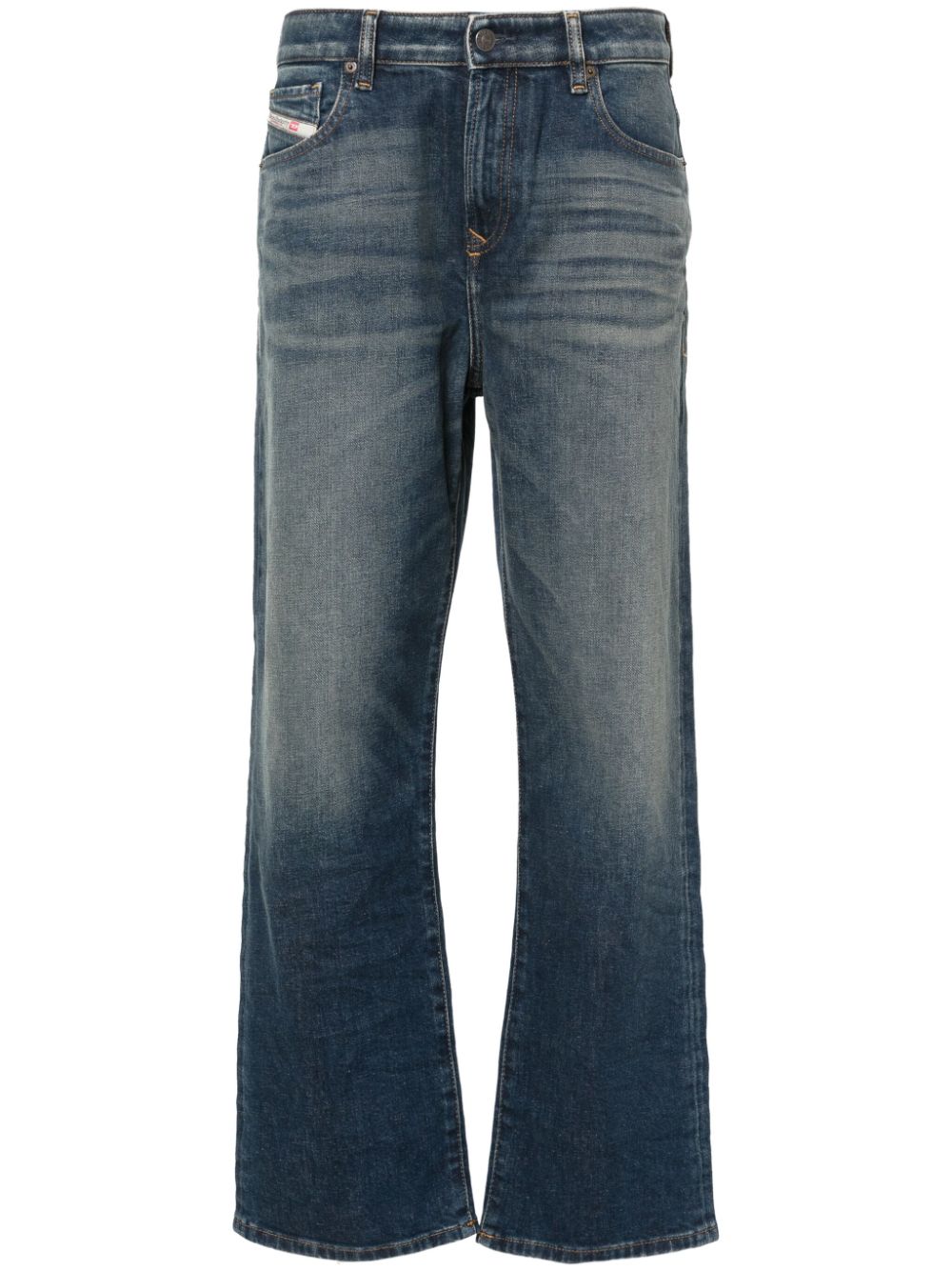 Diesel 1999 D-Reggy mid-waist straight-leg jeans - Blue von Diesel