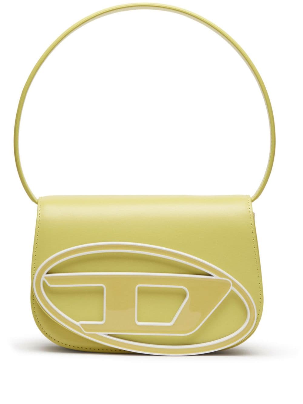Diesel 1DR leather shoulder bag - Yellow von Diesel