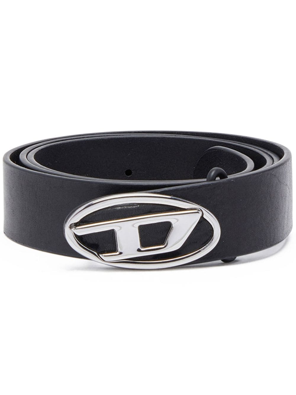 Diesel 1DR logo-buckle belt - Black von Diesel