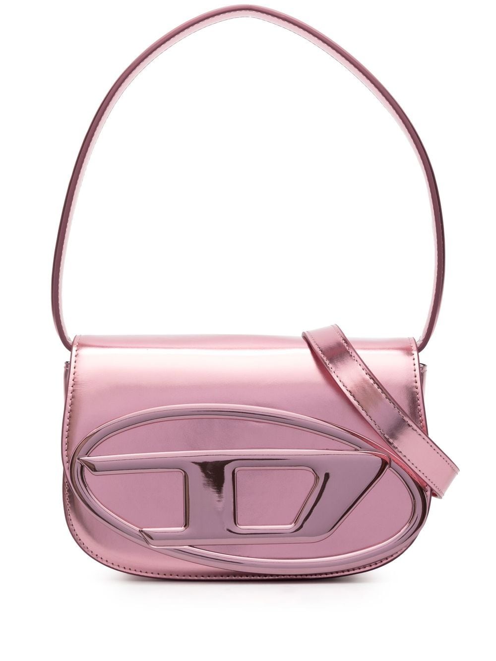 Diesel 1DR metallic crossbody bag - Pink von Diesel