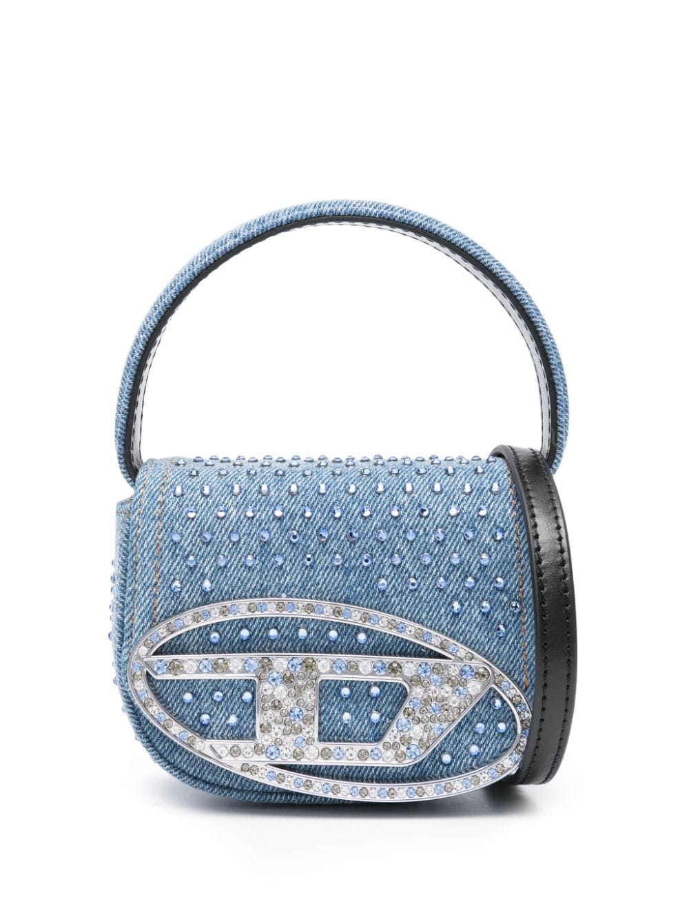 Diesel 1dr Xs denim mini bag - Blue von Diesel