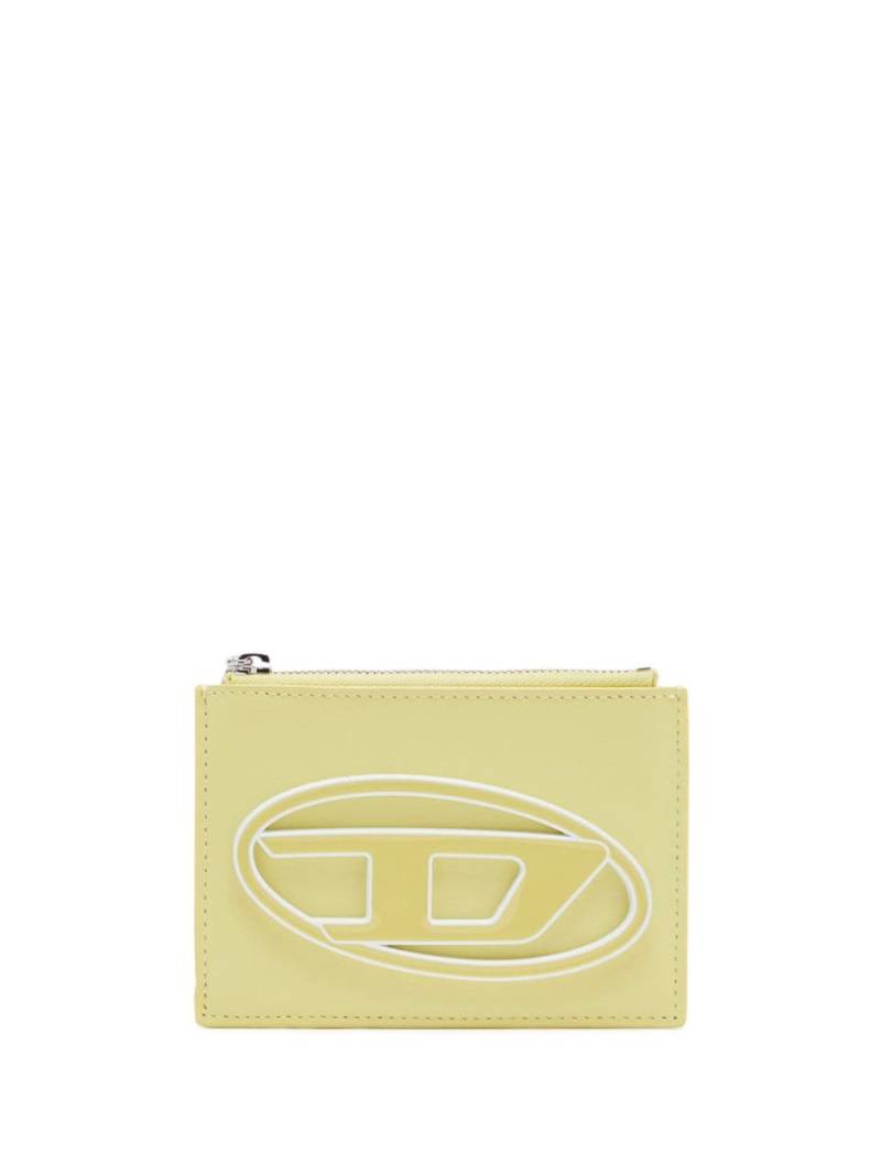 Diesel 1dr leather cardholder - Yellow von Diesel