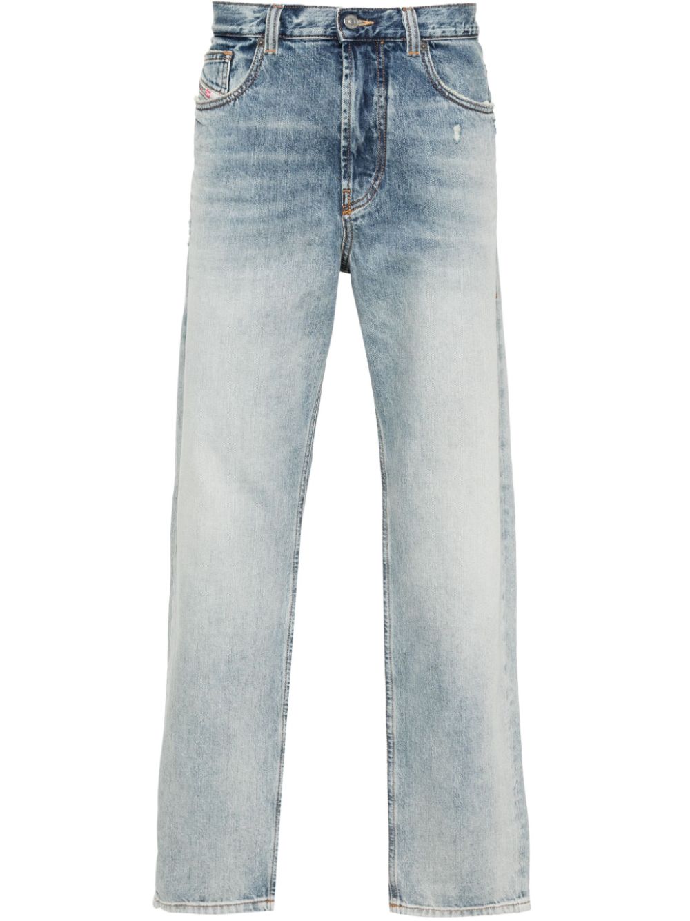 Diesel 2010 D-Macs mid-rise straight-leg jeans - Blue von Diesel