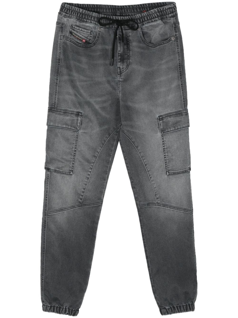 Diesel 2051 D-Ursy mid-rise slim-leg jeans - Grey von Diesel