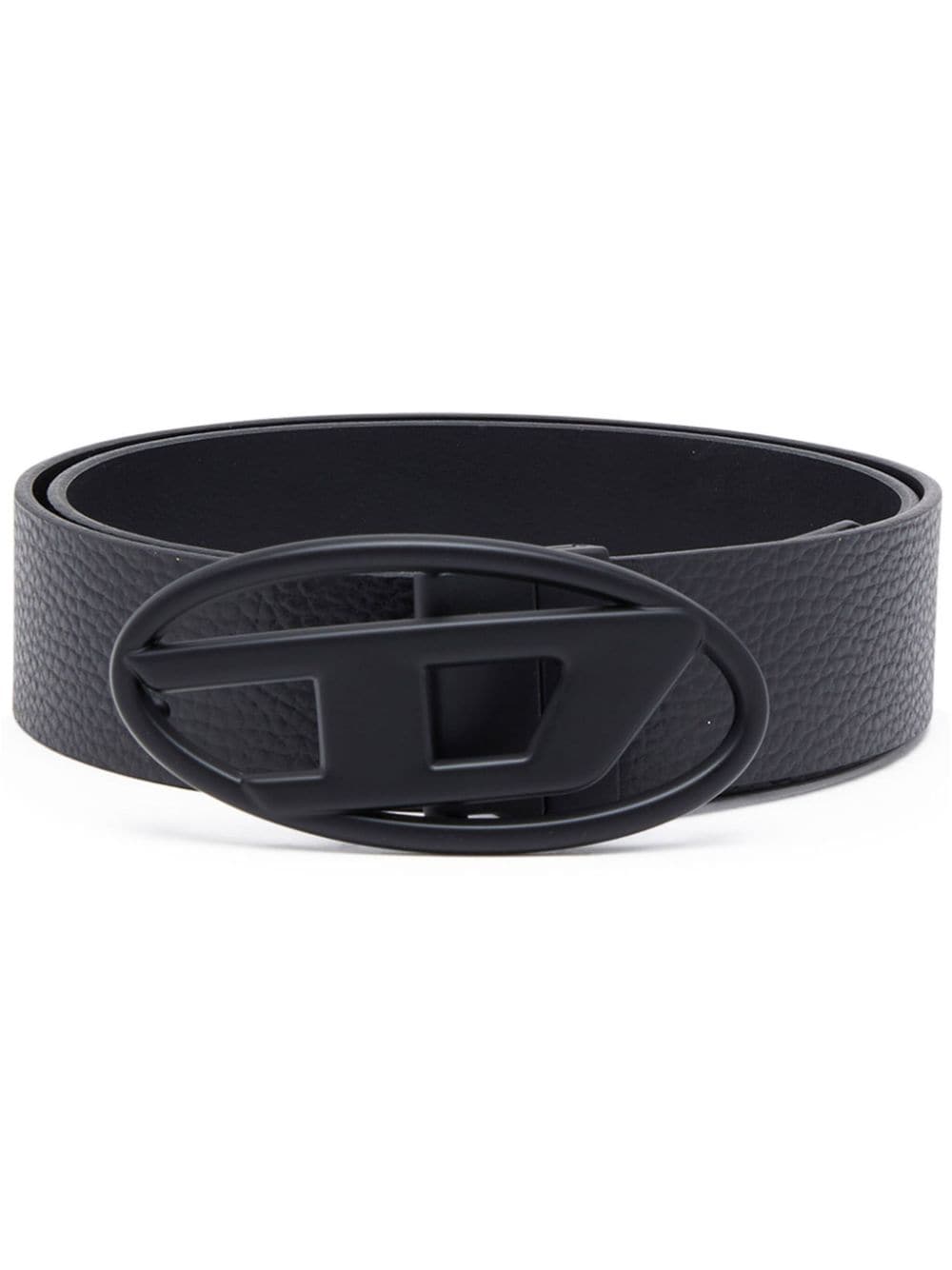 Diesel 1DR logo-buckle belt - Black von Diesel