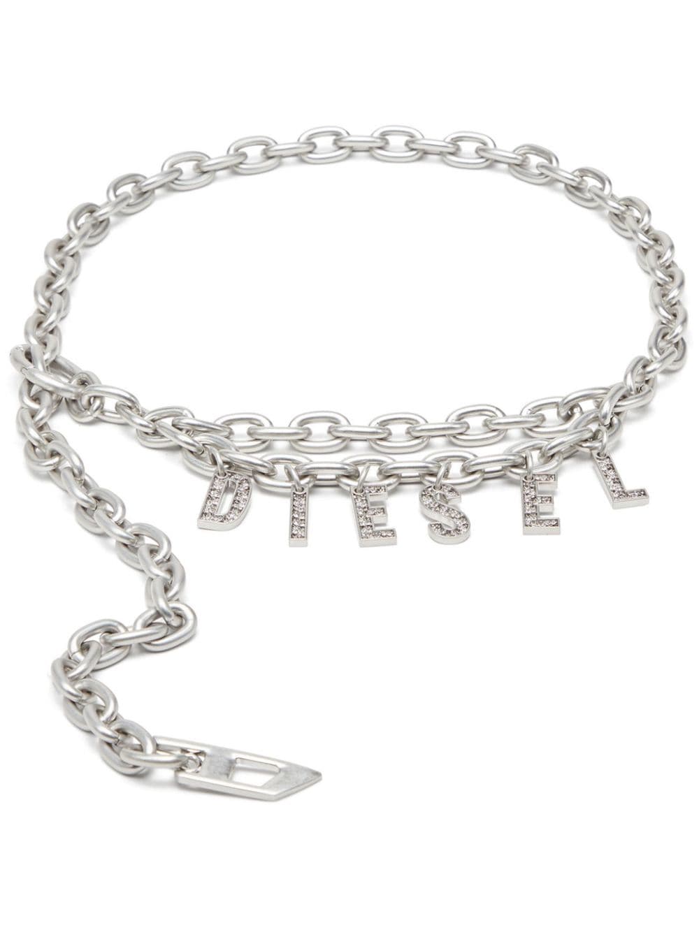 Diesel B-Charm Chain belt - Silver von Diesel