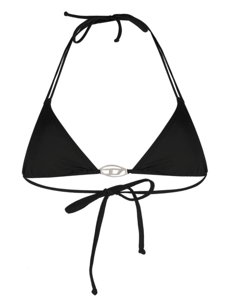 Diesel BFB-Sees-O triangle-cup bikini top - Black von Diesel