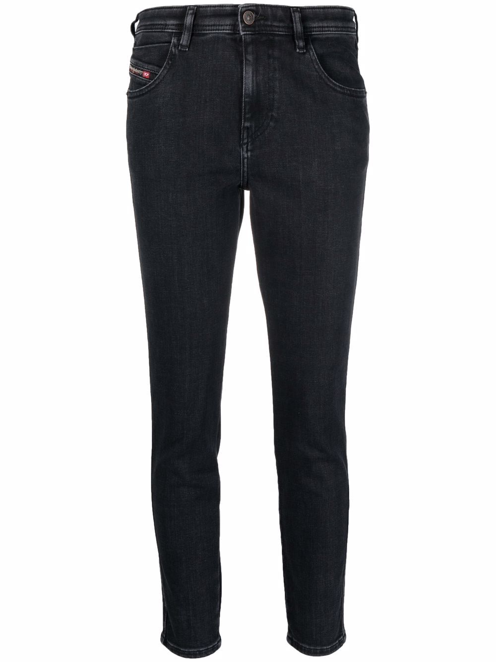 Diesel Babhila mid-rise skinny jeans - Black von Diesel