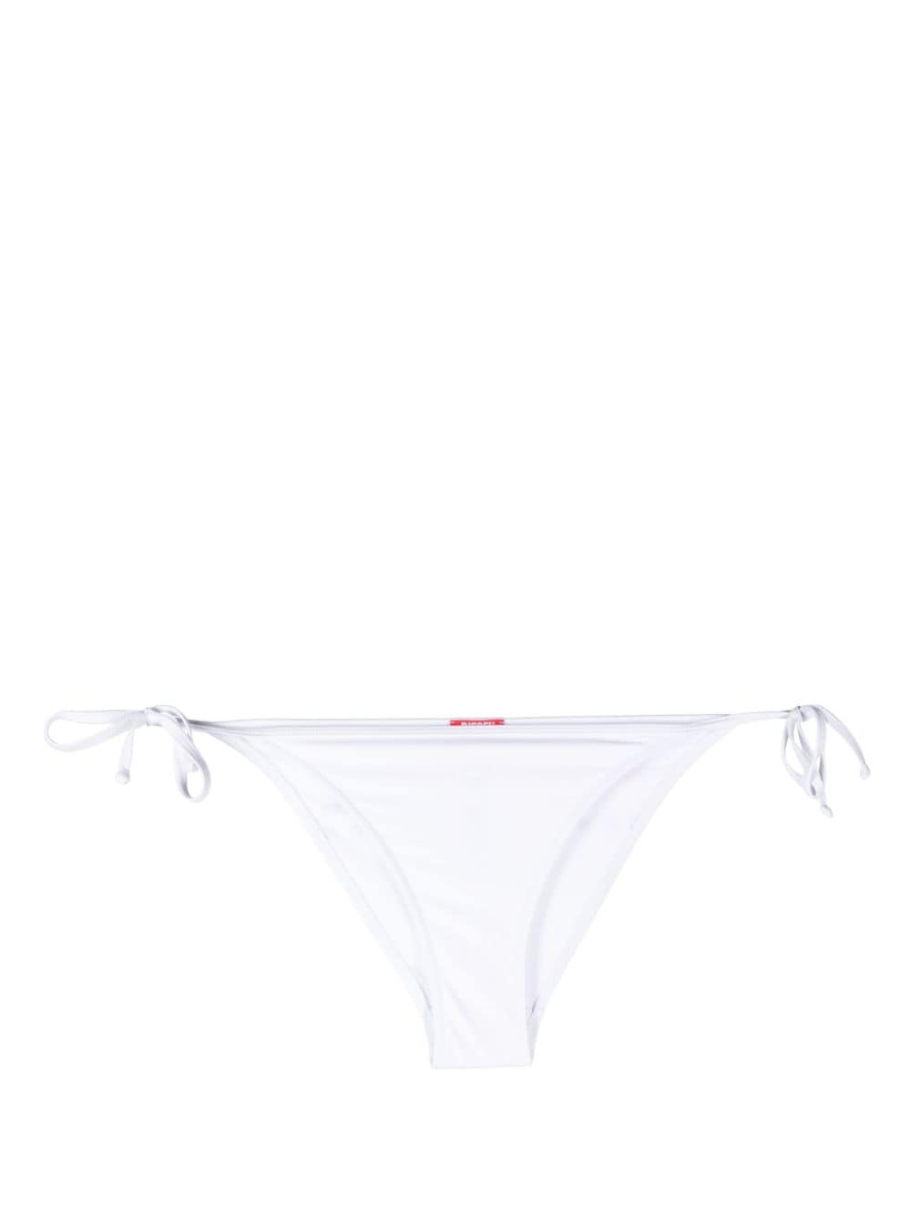 Diesel Bfpn-Brigittes logo-print bikini briefs - White von Diesel