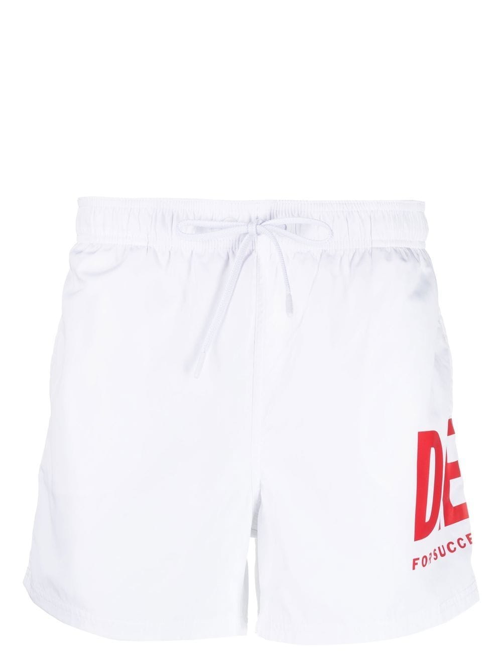 Diesel Bmbx-Nico logo-print swim shorts - White von Diesel