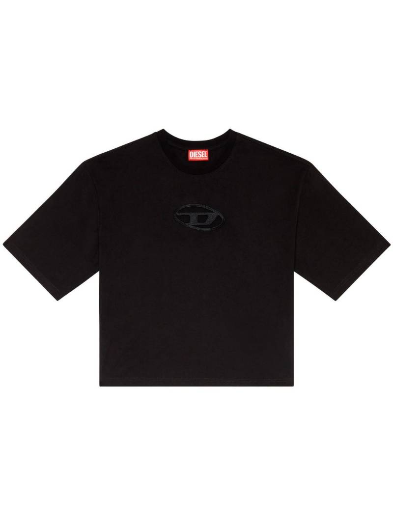 Diesel T-Rowy-Od cotton T-shirt - Black von Diesel