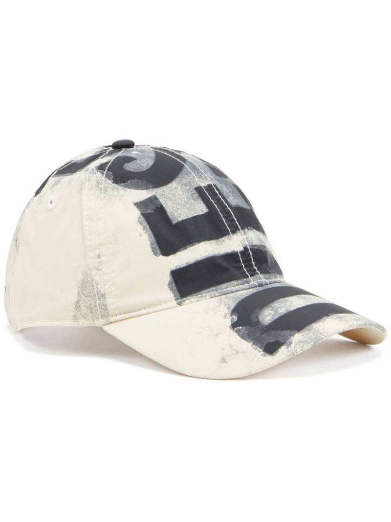 Diesel C-Ewan logo-print cap - White von Diesel