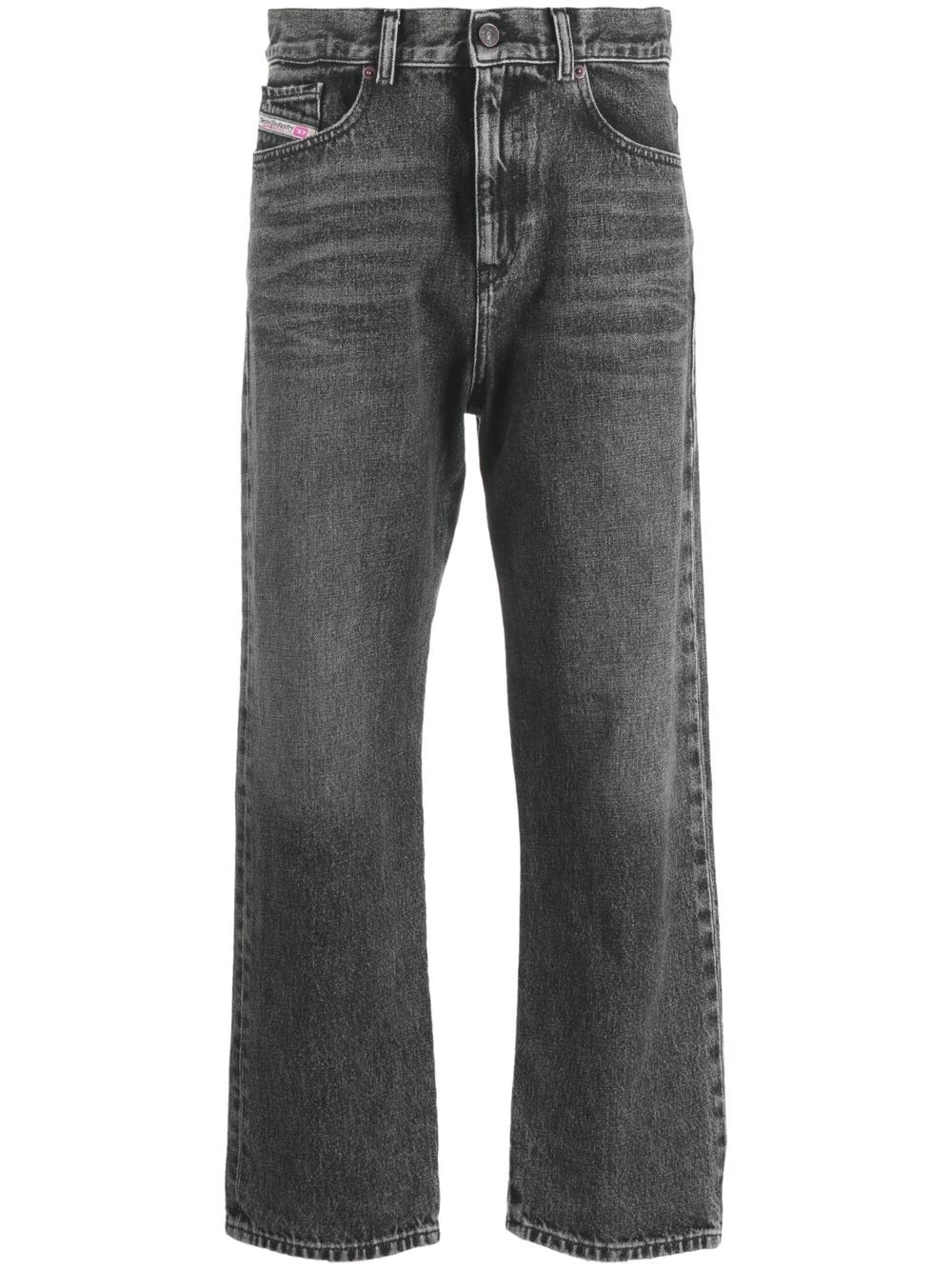 Diesel D-Air straight-leg jeans - Black von Diesel