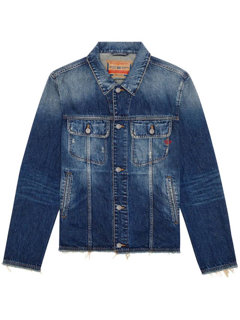 Diesel D-Barcy-S denim trucker jacket - Blue von Diesel