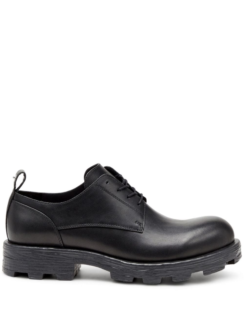 Diesel D-Hammer leather derby shoes - Black von Diesel