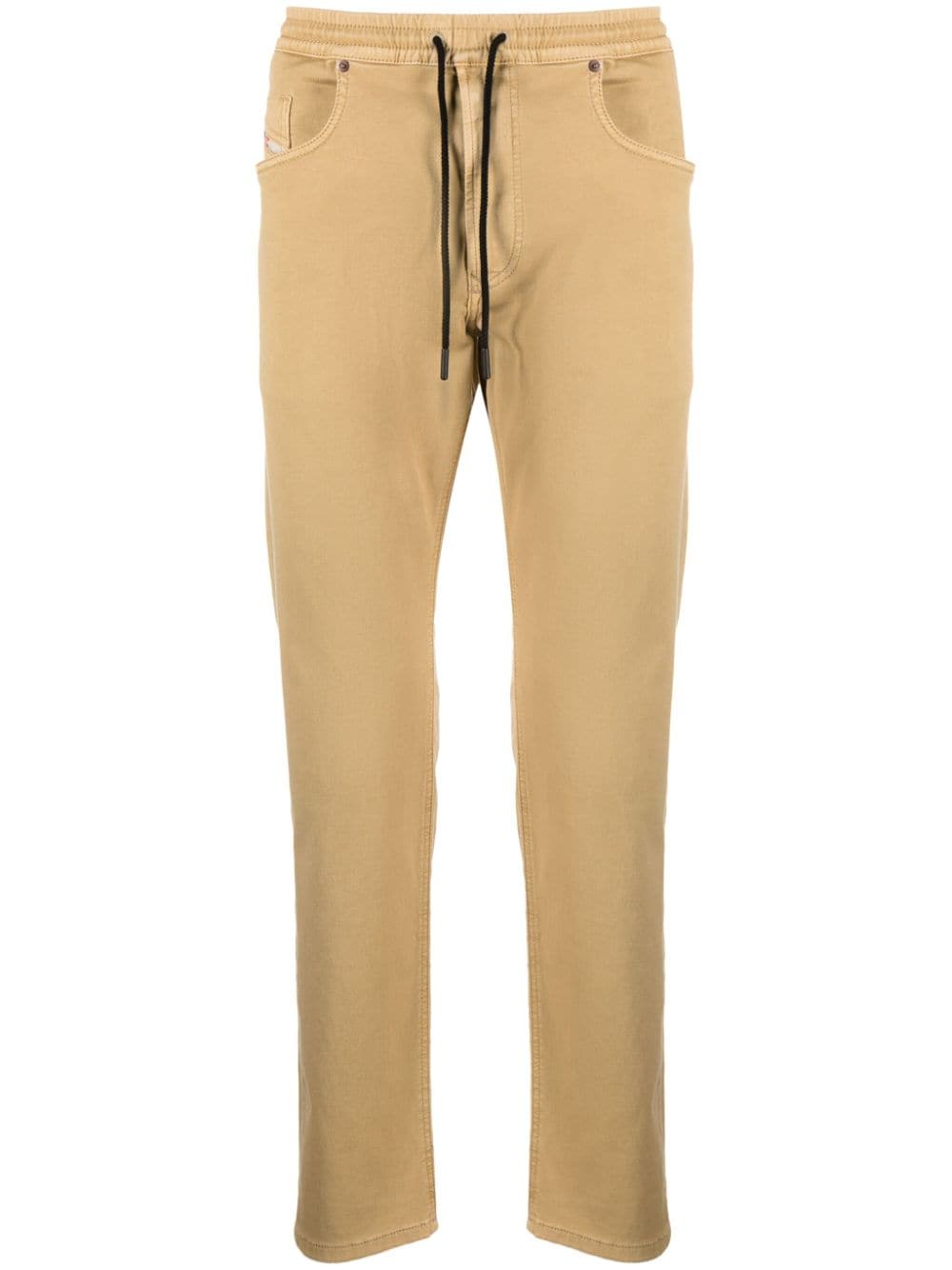 Diesel drawstring tapered trousers - Neutrals von Diesel