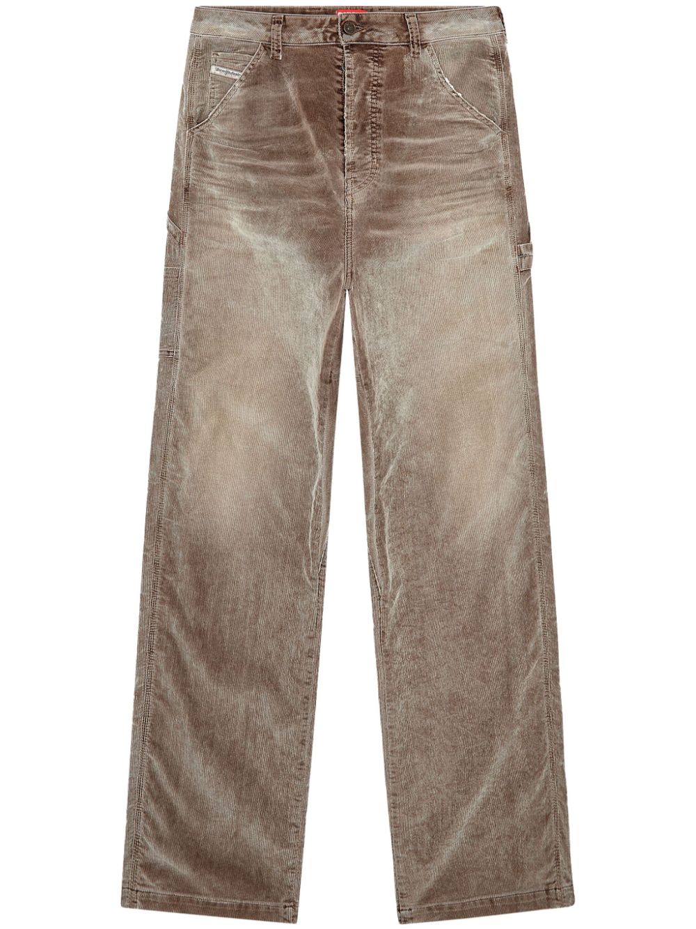 Diesel D-Livery 068JF straight-leg jeans - Brown von Diesel