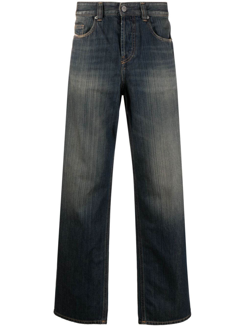 Diesel D-Macro straight-leg jeans - Blue von Diesel