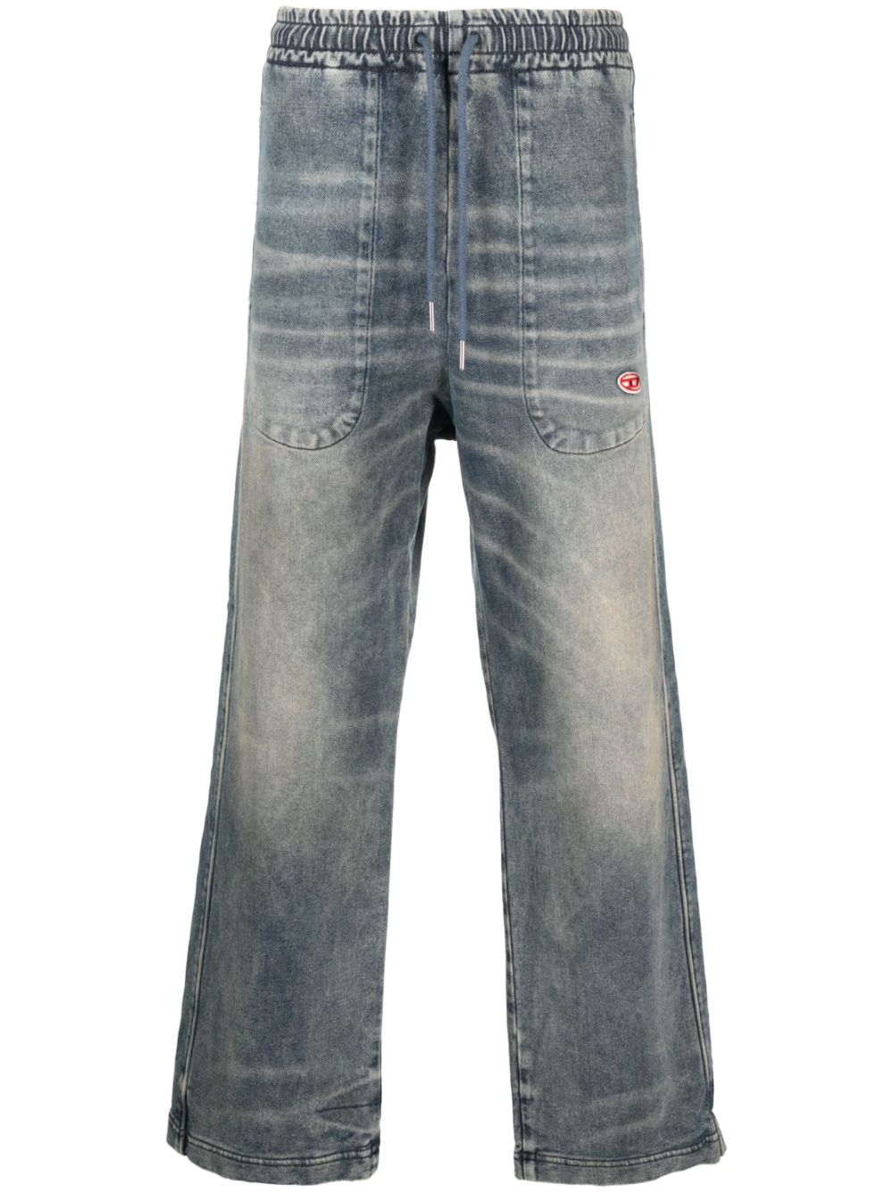 Diesel D-Martians straight-leg jeans - Blue von Diesel