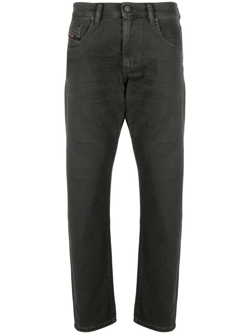 Diesel D-Strukt mid-rise slim-leg jeans - Grey von Diesel