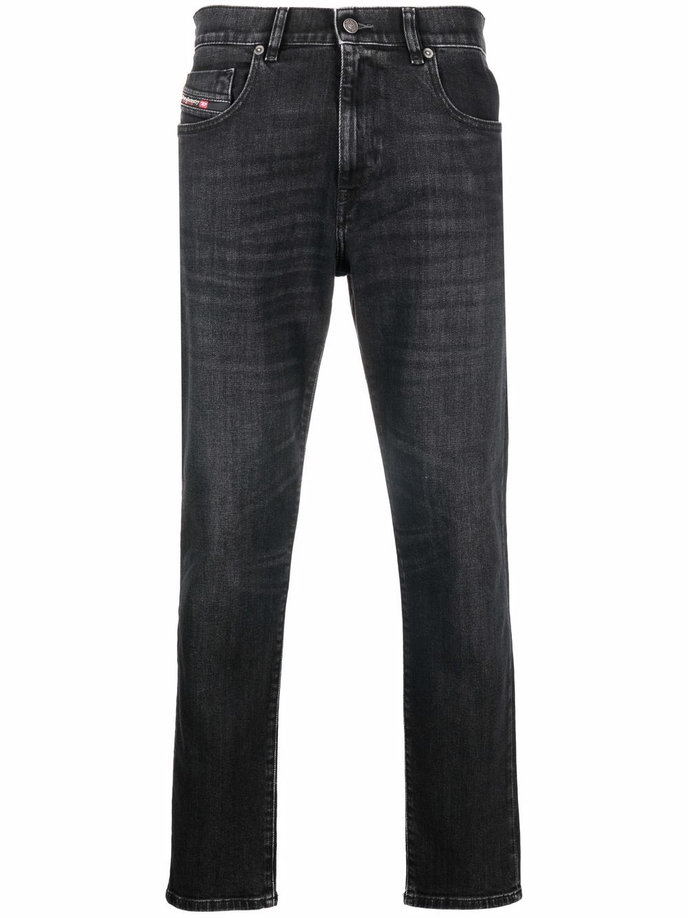 Diesel D-Strukt straight-leg jeans - Black von Diesel