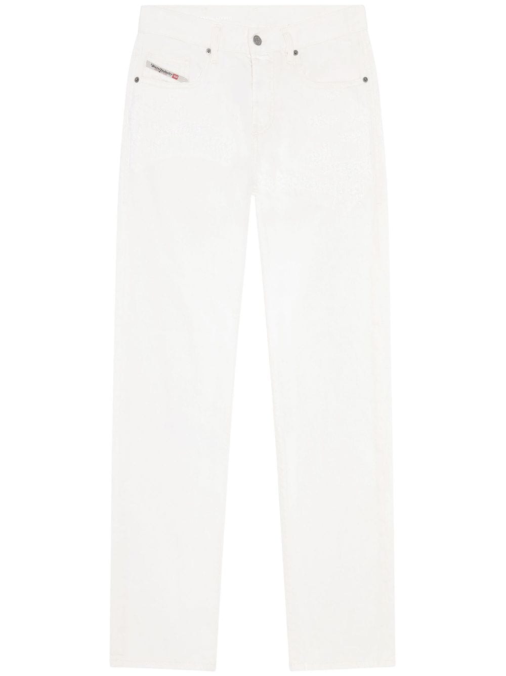 Diesel 2020 D-Viker 068HB straight-leg jeans - White von Diesel