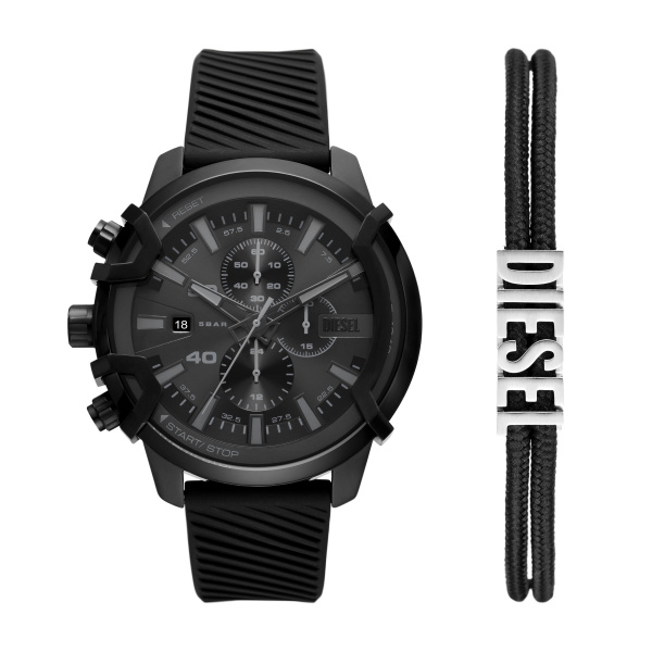 Diesel DZ4650SET Griffed Chrono Herrenuhr von Diesel