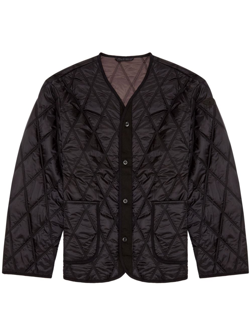 Diesel J-Boy quilted jacket - Black von Diesel