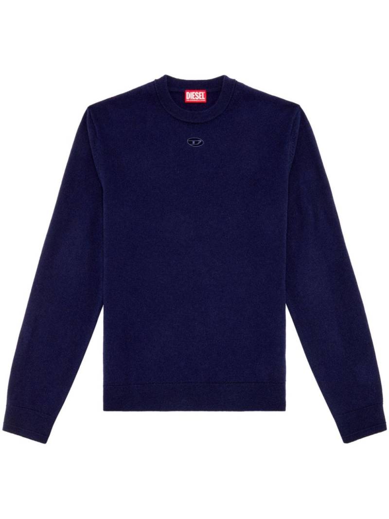 Diesel K-Vieri wool jumper - Blue von Diesel