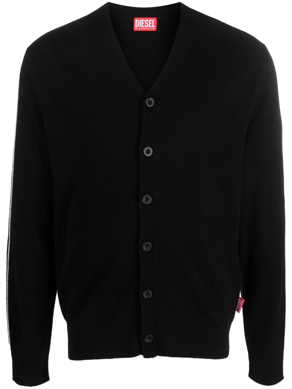 Diesel K-Zante wool-cashmere cardigan - Black von Diesel