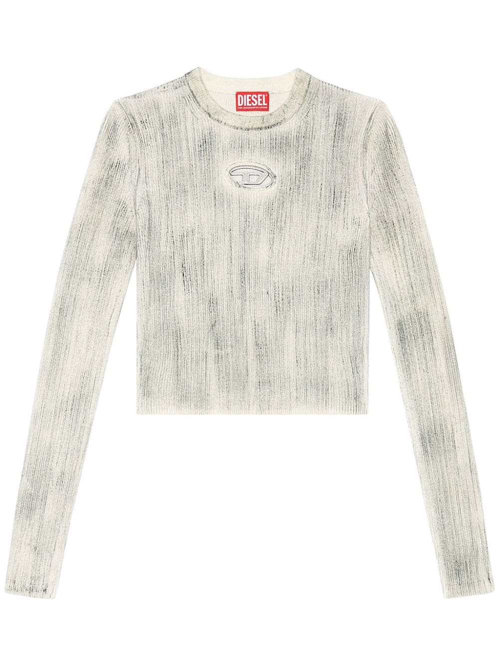 Diesel M-Zoey-C ribbed jumper - Neutrals von Diesel