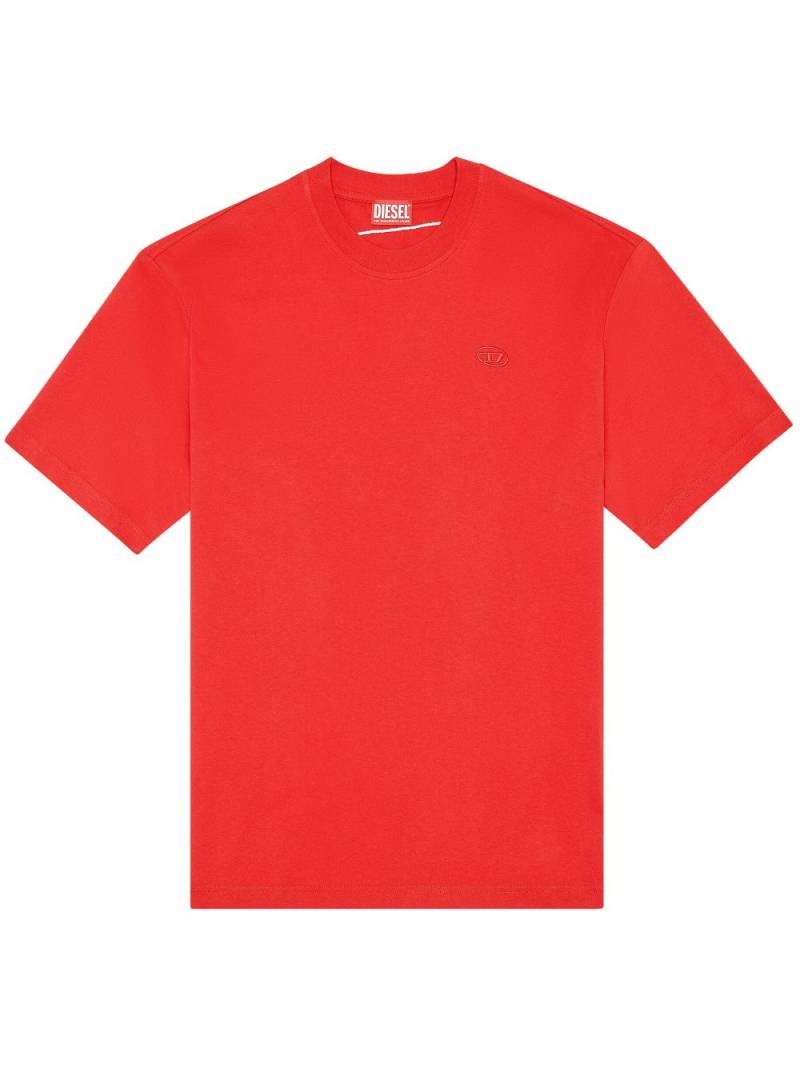 Diesel T-Boggy-Megoval-D cotton T-shirt - Red von Diesel