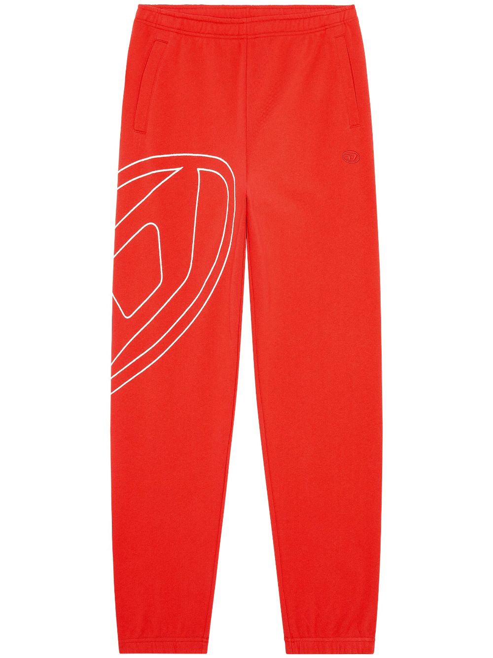 Diesel P-Marky-Megoval-D cotton track pants - Red von Diesel