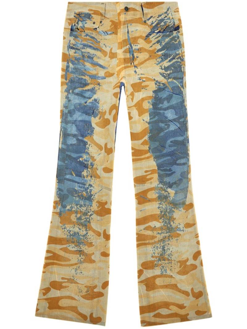 Diesel P-Fro-Dev straight-leg trousers - Yellow von Diesel